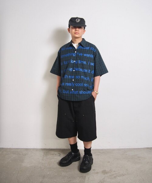 WHO'S WHO gallery(フーズフーギャラリー)の「【KOOKY'N/クーキー】 ダブルニーダックショートパンツ(その他パンツ・メンズ・ブラウン/ブラック/アイボリー・FREE)」の13枚目の写真