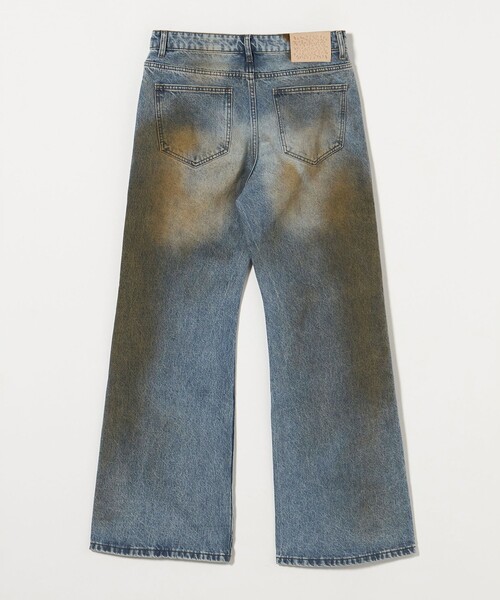 パンツ Basketcase Lax flair denim mud wash 30 セール】＜BASKETCASE GALLERY＞LAX FLAIR MUD WASH デニム