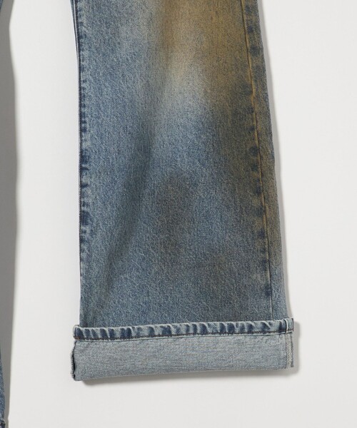 パンツ Basketcase Lax flair denim mud wash 30 BASKETCASE】LAX BAGGY DENIM, mud wash | OUR BRAND,BASKETCASE