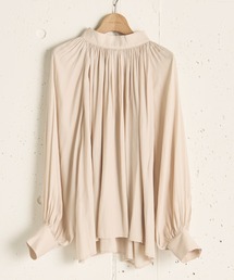 Doux archives | マットサテンスタンドブラウス(シャツ/ブラウス)