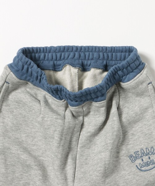 BEAMS mini（ビームスミニ）の「タック スマイル スウェット パンツ 2025FW（90～140cm）（スウェットパンツ・キッズ・オリーブ/ライトグレー/インディゴブルー・140/130/90/100/120/110）」の13枚目の写真