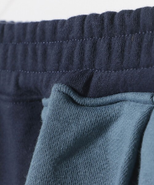 BEAMS mini（ビームスミニ）の「タック スマイル スウェット パンツ 2025FW（90～140cm）（スウェットパンツ・キッズ・オリーブ/ライトグレー/インディゴブルー・140/130/90/100/120/110）」の18枚目の写真