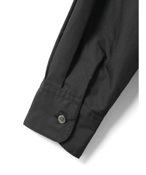 MidiUmi（ミディウミ）の「MidiUmi Aラインバンドカラーシャツワンピース（ワンピース・レディース・オフホワイト/ライトブルー/ピンク/ブラック・FREE）」の16枚目の写真