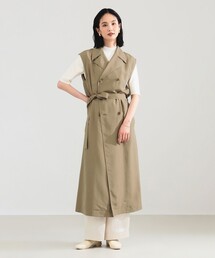 【BURBERRY】トレンチドレス ノースリーブワンピース BURBERRY】トレンチドレス ノースリーブワンピース (Burberry