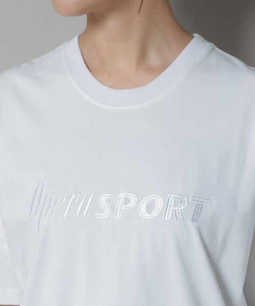 Opera SPORT(オペラスポーツ)の「OperaSPORT/CLYDE UNISEX T-SHIRT(Tシャツ/カットソー・レディース・ホワイト・S)」の12枚目の写真
