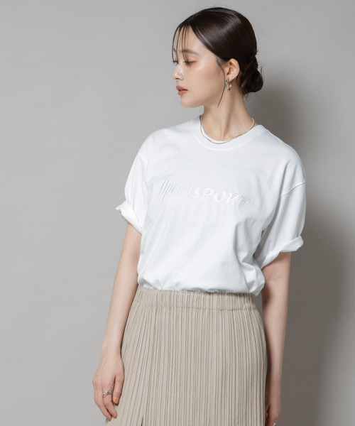 Opera SPORT(オペラスポーツ)の「OperaSPORT/CLYDE UNISEX T-SHIRT(Tシャツ/カットソー・レディース・ホワイト・S)」の3枚目の写真