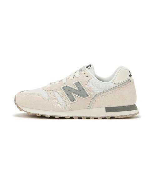 NATURAL BEAUTY BASIC（ナチュラルビューティーベーシック）の「◇New Balance 373 XA2 シューズ（スニーカー・レディース・ベージュ/オフホワイト・24.0cm/23.5cm）」の8枚目の写真