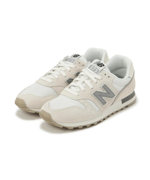 NATURAL BEAUTY BASIC（ナチュラルビューティーベーシック）の「◇New Balance 373 XA2 シューズ（スニーカー・レディース・ベージュ/オフホワイト・24.0cm/23.5cm）」の5枚目の写真