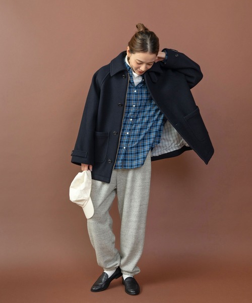 PAR ICI（パーリッシィ）の「メルトンマリンコート（その他アウター・レディース・ネイビー/グレー/カーキ・FREE）」の14枚目の写真