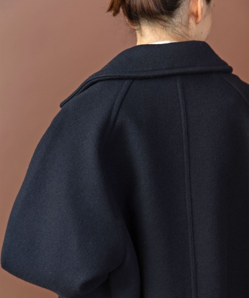 PAR ICI（パーリッシィ）の「メルトンマリンコート（その他アウター・レディース・ネイビー/グレー/カーキ・FREE）」の13枚目の写真