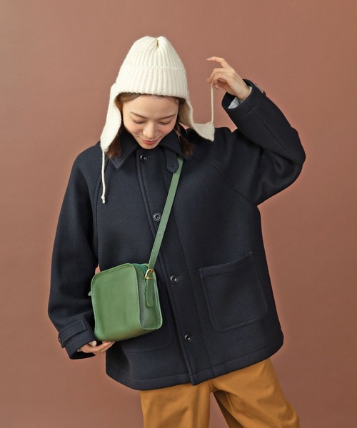 PAR ICI（パーリッシィ）の「メルトンマリンコート（その他アウター・レディース・ネイビー/グレー/カーキ・FREE）」の18枚目の写真