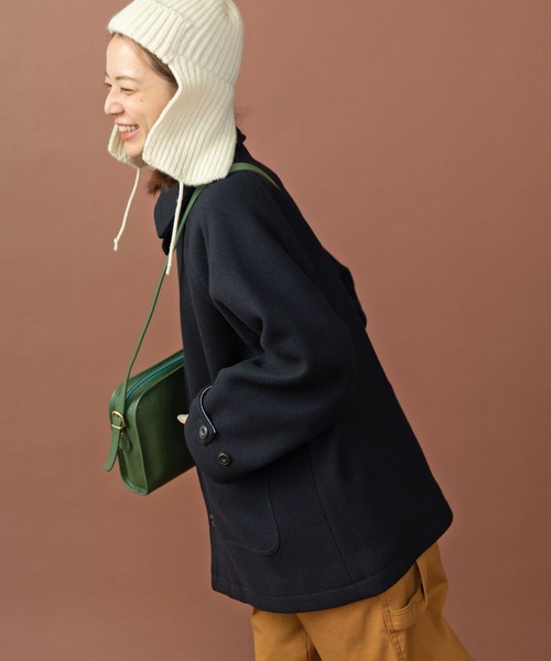 PAR ICI（パーリッシィ）の「メルトンマリンコート（その他アウター・レディース・ネイビー/グレー/カーキ・FREE）」の20枚目の写真