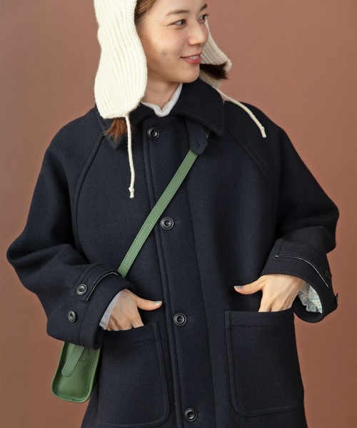 PAR ICI（パーリッシィ）の「メルトンマリンコート（その他アウター・レディース・ネイビー/グレー/カーキ・FREE）」の22枚目の写真