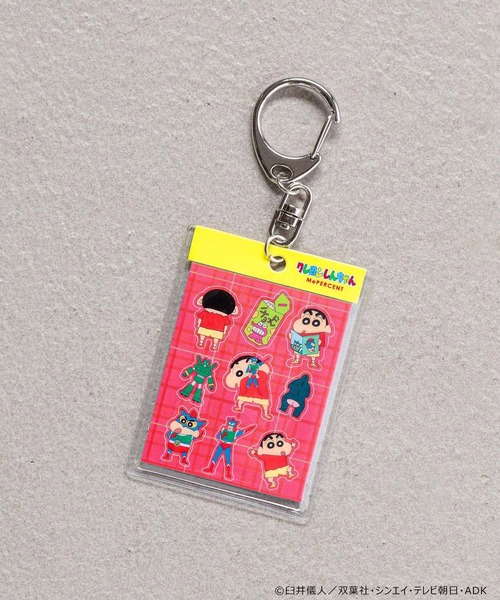 Me%（ミィパーセント）の「【クレヨンしんちゃん】ステッカー風キーチャーム　576574（キーホルダー・レディース・ブルー系その他/オフホワイト/イエロー系その他/ホワイト/その他1・FREE）」の5枚目の写真