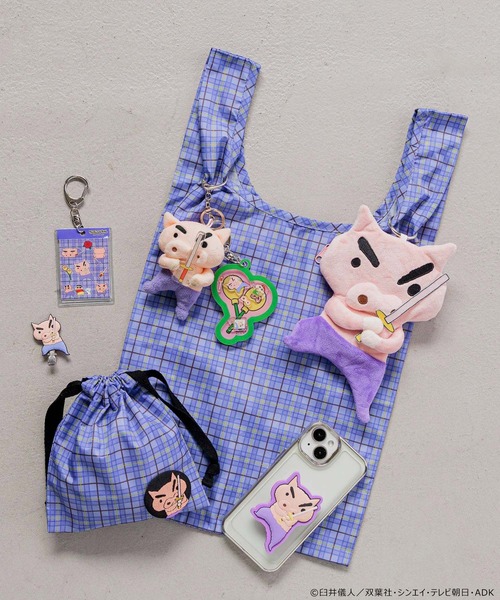 Me%（ミィパーセント）の「【クレヨンしんちゃん】ステッカー風キーチャーム　576574（キーホルダー・レディース・ブルー系その他/オフホワイト/イエロー系その他/ホワイト/その他1・FREE）」の10枚目の写真