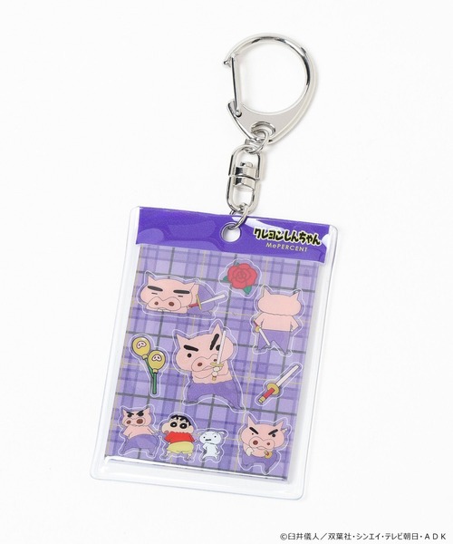 Me%（ミィパーセント）の「【クレヨンしんちゃん】ステッカー風キーチャーム　576574（キーホルダー・レディース・ブルー系その他/オフホワイト/イエロー系その他/ホワイト/その他1・FREE）」の15枚目の写真