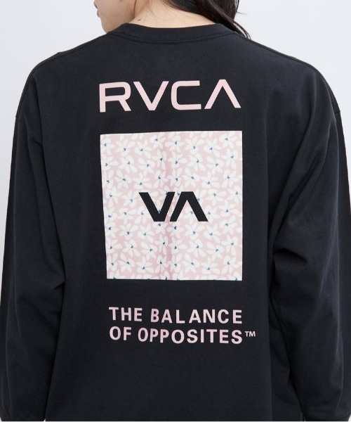 RVCA(ルーカ)の「RVCA/ルーカ バックプリントロンT BF044-052(Tシャツ/カットソー・レディース・ホワイト/ブラック・L/M)」の12枚目の写真