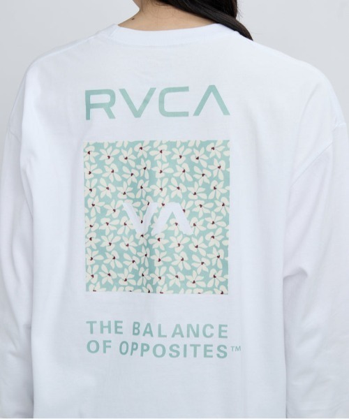 RVCA(ルーカ)の「RVCA/ルーカ バックプリントロンT BF044-052(Tシャツ/カットソー・レディース・ホワイト/ブラック・L/M)」の9枚目の写真