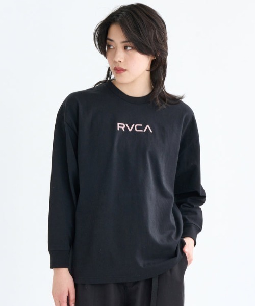 RVCA(ルーカ)の「RVCA/ルーカ バックプリントロンT BF044-052(Tシャツ/カットソー・レディース・ホワイト/ブラック・L/M)」の10枚目の写真