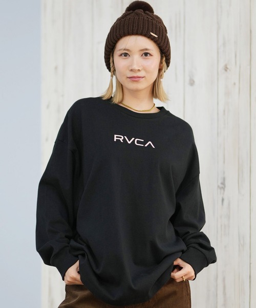 RVCA(ルーカ)の「RVCA/ルーカ バックプリントロンT BF044-052(Tシャツ/カットソー・レディース・ホワイト/ブラック・L/M)」の22枚目の写真