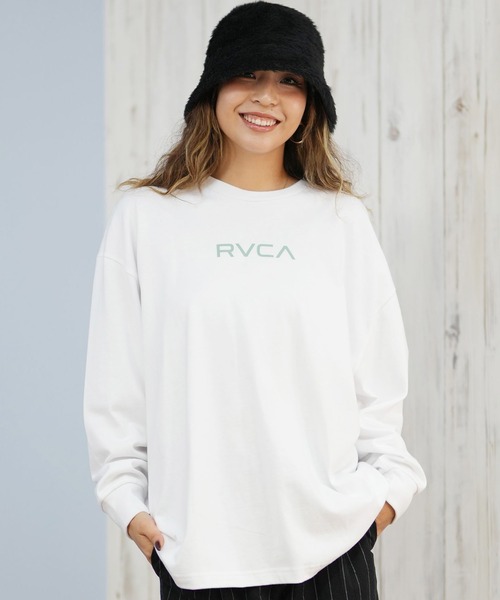 RVCA(ルーカ)の「RVCA/ルーカ バックプリントロンT BF044-052(Tシャツ/カットソー・レディース・ホワイト/ブラック・L/M)」の17枚目の写真
