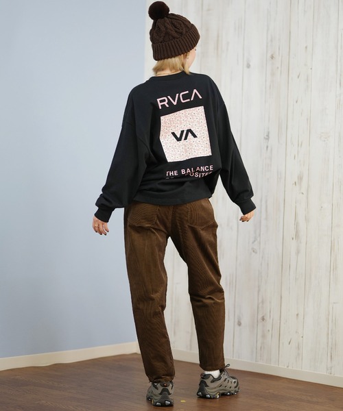 RVCA(ルーカ)の「RVCA/ルーカ バックプリントロンT BF044-052(Tシャツ/カットソー・レディース・ホワイト/ブラック・L/M)」の16枚目の写真