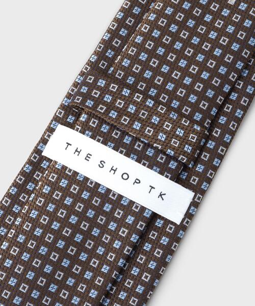 THE SHOP TK （ザ ショップ ティーケー ）の「アソートコモンネクタイ 【洗濯機OK】（ネクタイ・メンズ・ダークブラウン系3/ダークブラウン系5/ブルー系その他5/グレー系4/ブルー系その他7/ネイビー系・00）」の10枚目の写真