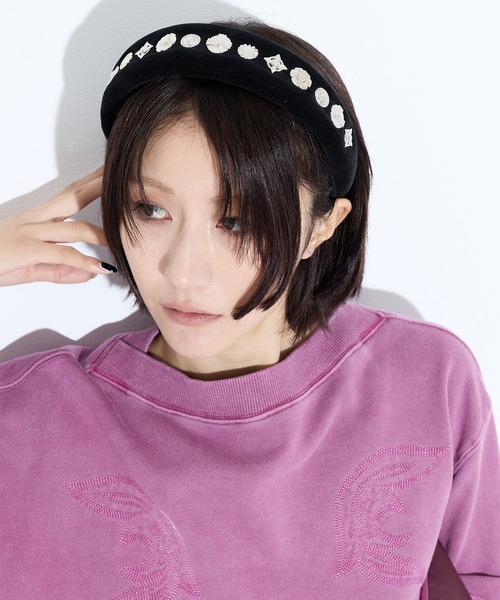 TOGA TOO/トーガトゥ】Metal headband/メタルヘッドバンド