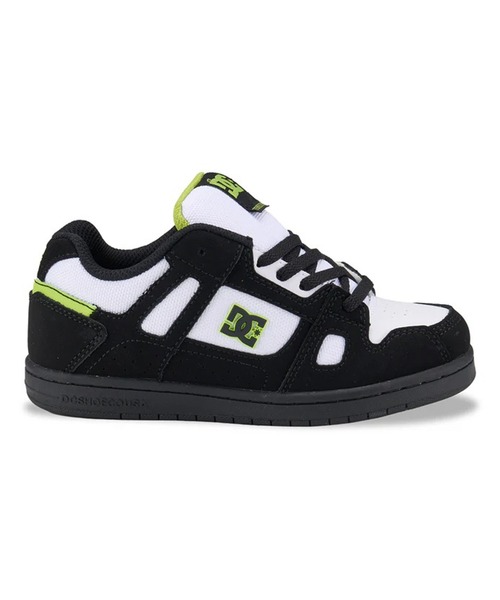 DC(ディーシー)の「DC/ディーシー キッズ スニーカー スケシュー ローカット スケートボード STAG DK254002(スニーカー・キッズ・ホワイト×ネイビー/ホワイト×ブラック・22.0cm/23.0cm/24.0cm/21.0cm)」の3枚目の写真