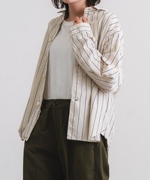 ブロード裾ダーツレギュラーシャツ