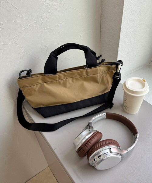 fredy emue(フレディエミュ)の「【Drifter/ドリフター】WIDE TOTE(ショルダーバッグ・レディース・ベージュ/ブラウン系その他/ブラック系その他2・FREE)」の4枚目の写真