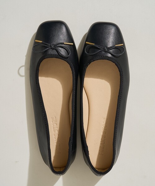 FREAK'S STORE（フリークスストア）の「限定展開　リボン バレエシ ューズ[36～38サイズ展開]（バレエシューズ・レディース・レッド/シルバー/ブラック・38/36/37）」の7枚目の写真