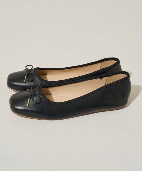 FREAK'S STORE（フリークスストア）の「限定展開　リボン バレエシ ューズ[36～38サイズ展開]（バレエシューズ・レディース・レッド/シルバー/ブラック・38/36/37）」の8枚目の写真