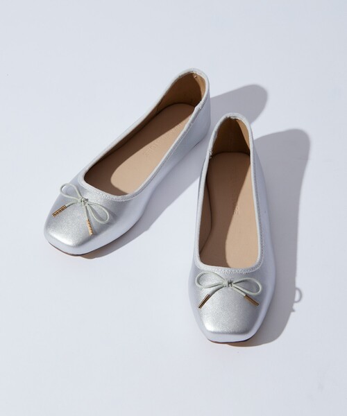 FREAK'S STORE（フリークスストア）の「限定展開　リボン バレエシ ューズ[36～38サイズ展開]（バレエシューズ・レディース・レッド/シルバー/ブラック・38/36/37）」の15枚目の写真