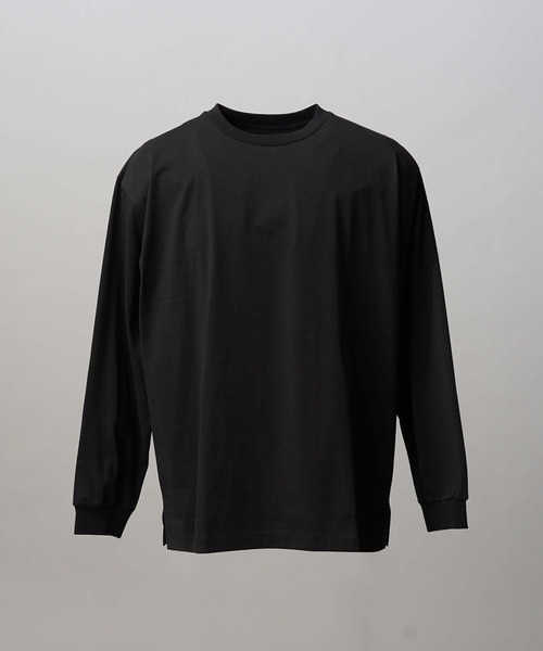 MAISON SPECIAL(メゾンスペシャル)の「《UNISEX》ECIL Plating Prime-Over Crew Neck Long Sleeve T-Shirt/ECILプレーティングプライムオーバーリブクルーネックロングスリーブTシャツ【MAISON SPECIAL/メゾンスペシャル】(Tシャツ/カットソー・メンズ・バーガンディー/ホワイト/チャコールグレー/サックスブルー/ブラック・0/2/1)」の7枚目の写真