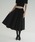 CLANEiNlj́uTUCK DETAIL FLARE SKIRTiXJ[gjvbubN