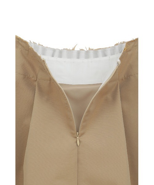 TUCK DETAIL FLARE SKIRT（スカート）｜CLANE（クラネ）の
