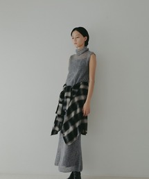 A part by（アパートバイ）の「エアリーウールシアーセットアップ（ワンピース・レディース）」