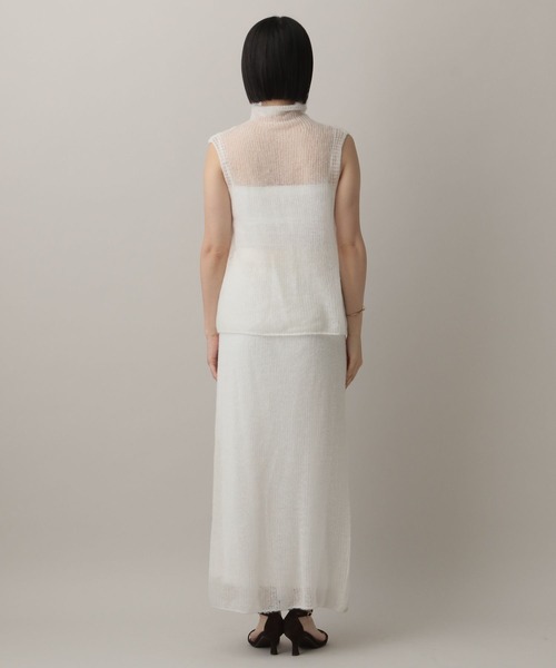 A part by(アパートバイ)の「エアリーウールシアーセットアップ(ワンピース・レディース・グリーン系その他2/グレー系その他2/アイボリー・FREE)」の19枚目の写真