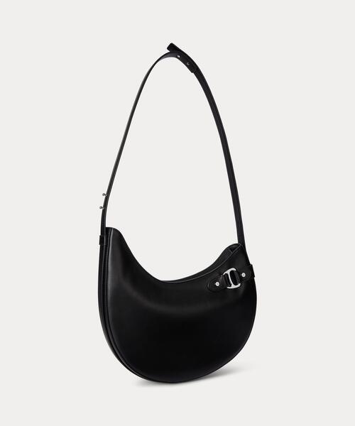 LAUREN RALPH LAUREN(ローレン ラルフ ローレン)の「レザー ラージ Tasha ショルダー バッグ(ショルダーバッグ・レディース・ブラック系1・ONE)」の10枚目の写真