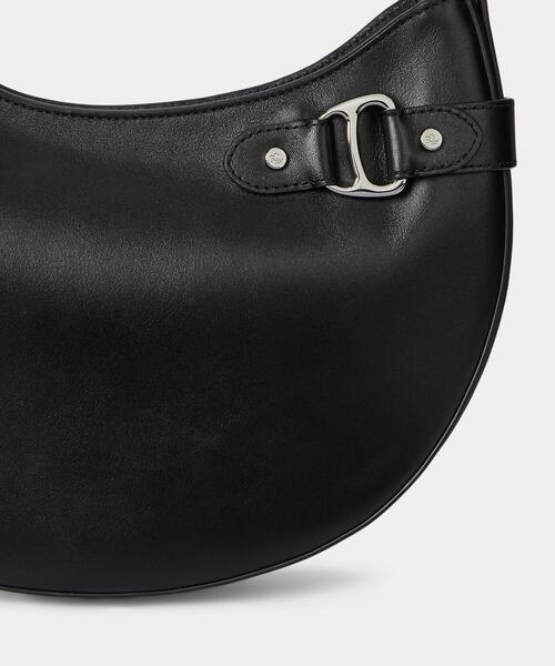 LAUREN RALPH LAUREN(ローレン ラルフ ローレン)の「レザー ラージ Tasha ショルダー バッグ(ショルダーバッグ・レディース・ブラック系1・ONE)」の7枚目の写真