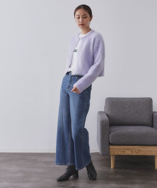 OPAQUE.CLIP（オペークドットクリップ）の「ベーシックショートブーツ【THEシリーズ/抗菌防臭加工】（ブーツ・レディース・ブラウン系その他/ブラック/ナチュラル/ブラック系7・02/01/03）」の6枚目の写真