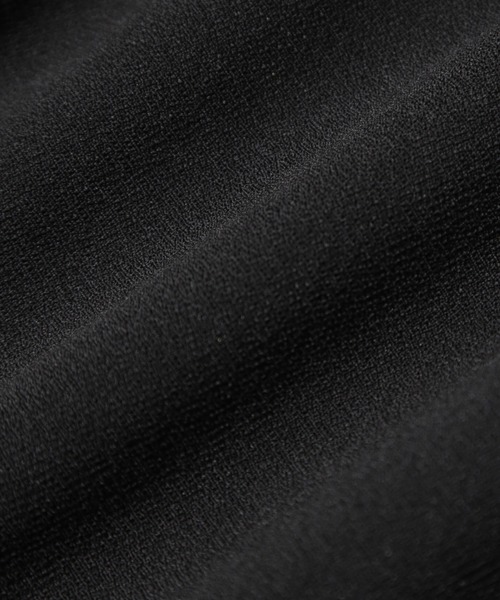 NANO universe（ナノユニバース）の「サイドタックカットジョーゼットパンツ（スラックス・レディース・ブラック/レンガ/モカ・FREE）」の8枚目の写真