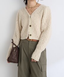 RIVE DROITE ベージュ ニットカーディガン RIVE DROITE 「RIVE DROITE」 ニットカーディガン FREE ベージュ