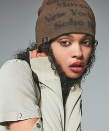 X-girl | CHARM ACCENT PRINTED BEANIE(ニットキャップ/ビーニー)