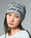 X-girl�i�G�b�N�X�K�[���j�́uCHARM ACCENT PRINTED BEANIE�i�j�b�g�L���b�v/�r�[�j�[�j�v�b�O���[