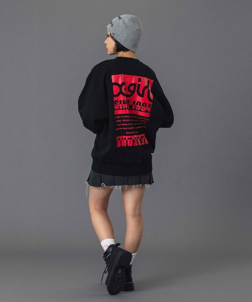 X-girl(エックスガール)の「CHARM ACCENT PRINTED BEANIE(ニットキャップ/ビーニー・レディース・グレー/ブラック/ブラウン・ONE SIZE)」の13枚目の写真