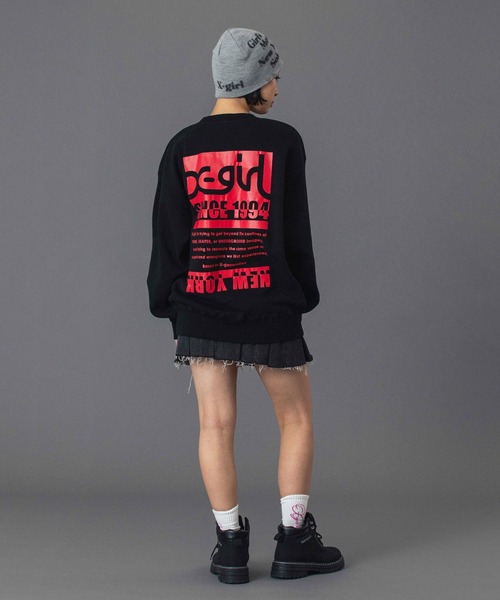 X-girl(エックスガール)の「CHARM ACCENT PRINTED BEANIE(ニットキャップ/ビーニー・レディース・グレー/ブラック/ブラウン・ONE SIZE)」の14枚目の写真