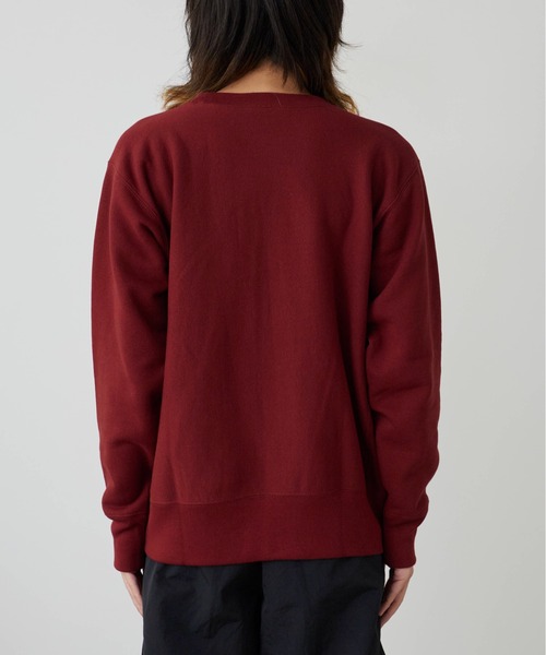 Champion（チャンピオン）の「Champion/チャンピオン RW CREW NECK SWEAT SHIRT リバースウィーブ(R) クルーネックスウェットシャツ（スウェット・メンズ・バーガンディー/ダークネイビー/グレー/ブラック・XL/L/M）」の9枚目の写真