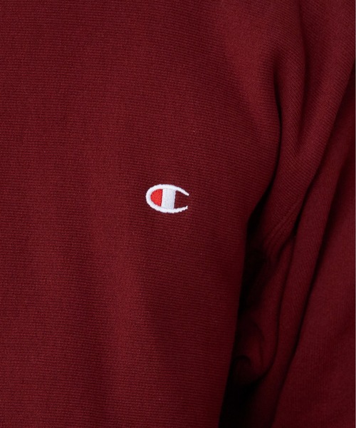 Champion（チャンピオン）の「Champion/チャンピオン RW CREW NECK SWEAT SHIRT リバースウィーブ(R) クルーネックスウェットシャツ（スウェット・メンズ・バーガンディー/ダークネイビー/グレー/ブラック・XL/L/M）」の14枚目の写真